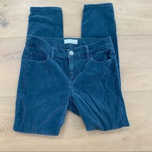 Loft size 4 skinny cords! Cute forest green color!